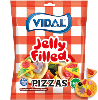 VIDAL - Jelly Filled Pizzas HALAL 90g